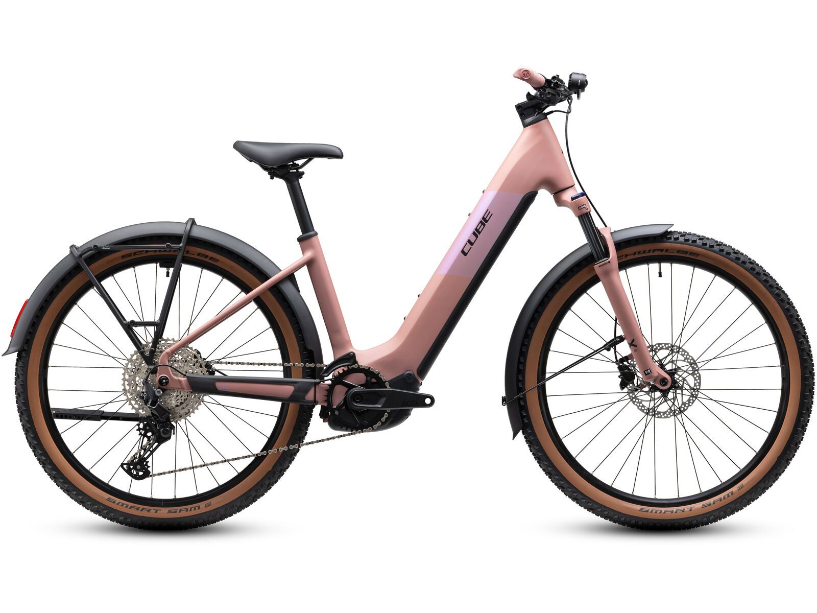 Cube Reaction Hybrid Performance 720 FE Easy Entry 27.5, ruby´n´black - Bild 1