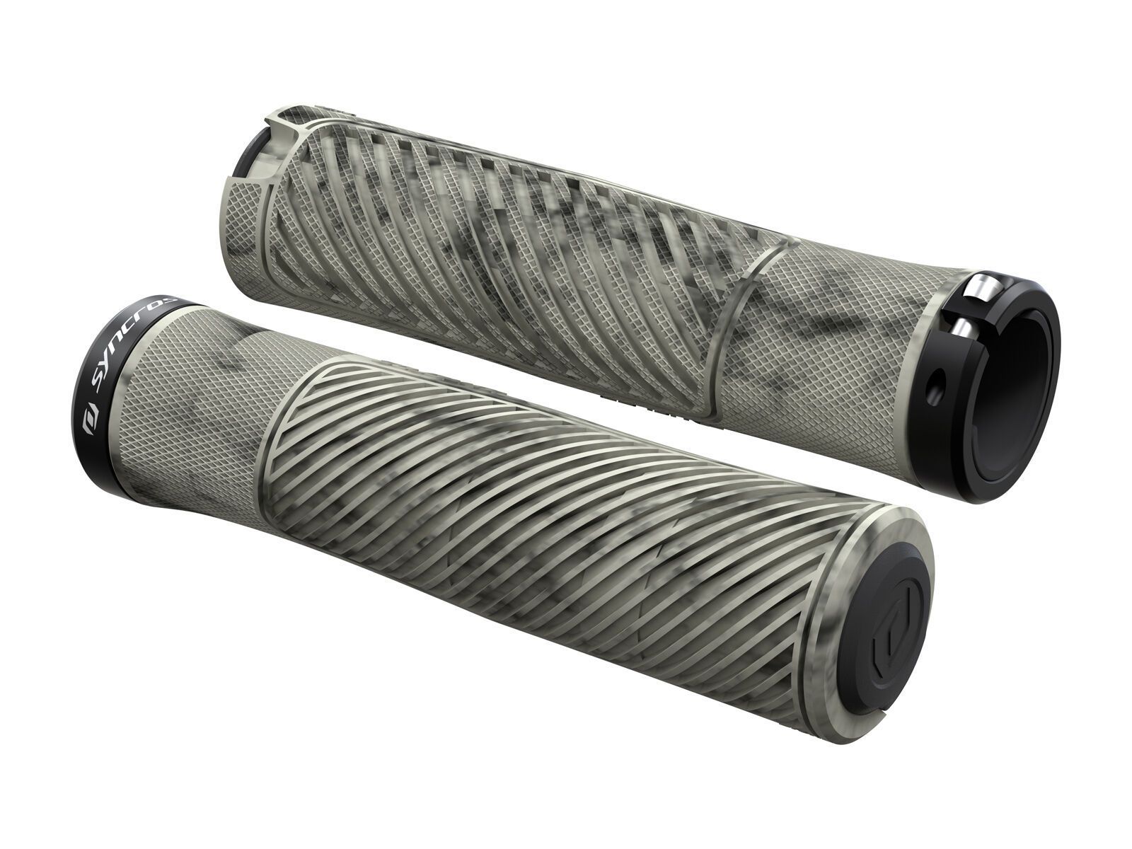 Syncros XC Lock-On Grips S, marble gobi beige/black - Bild 3