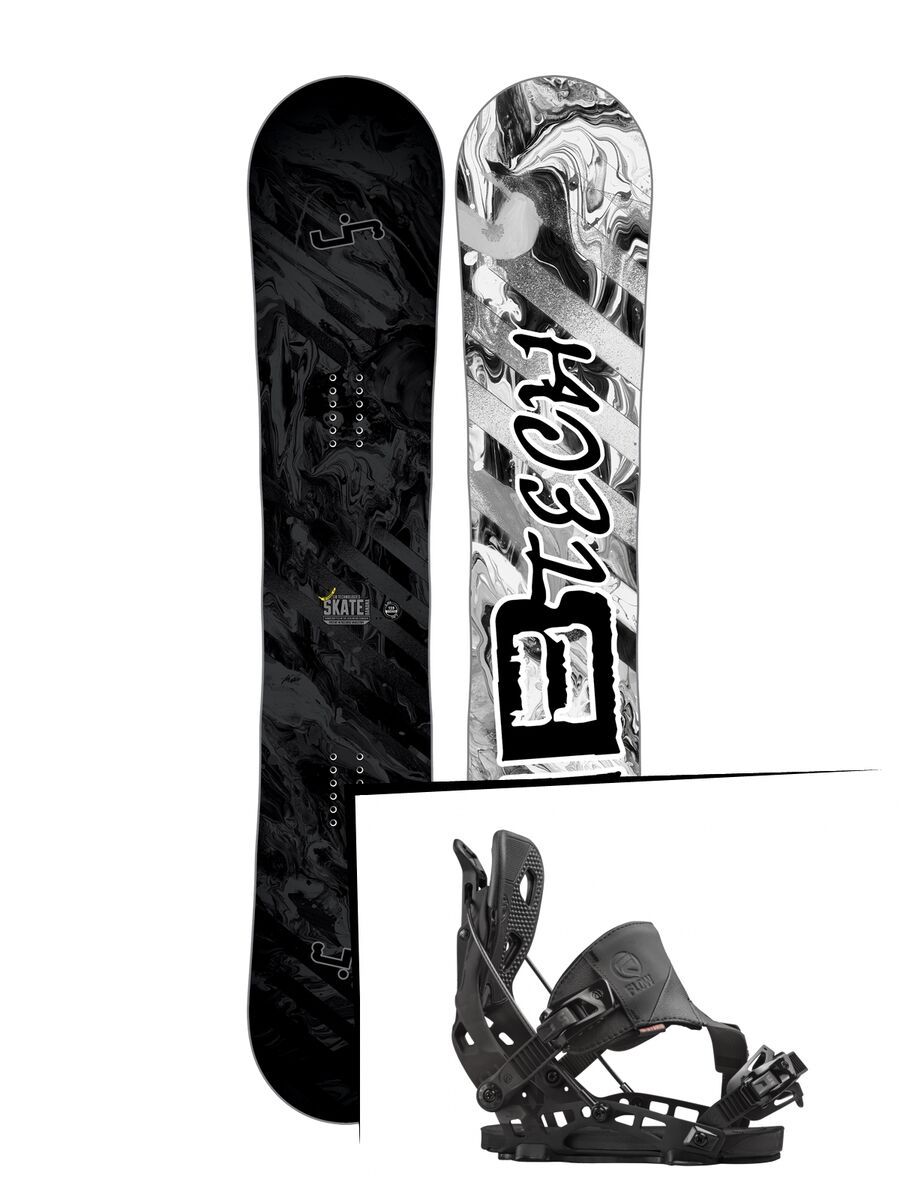 Set: Lib Tech Sk8 Banana 2017 + Flow NX2 Hybrid (1513124S) - Bild 1