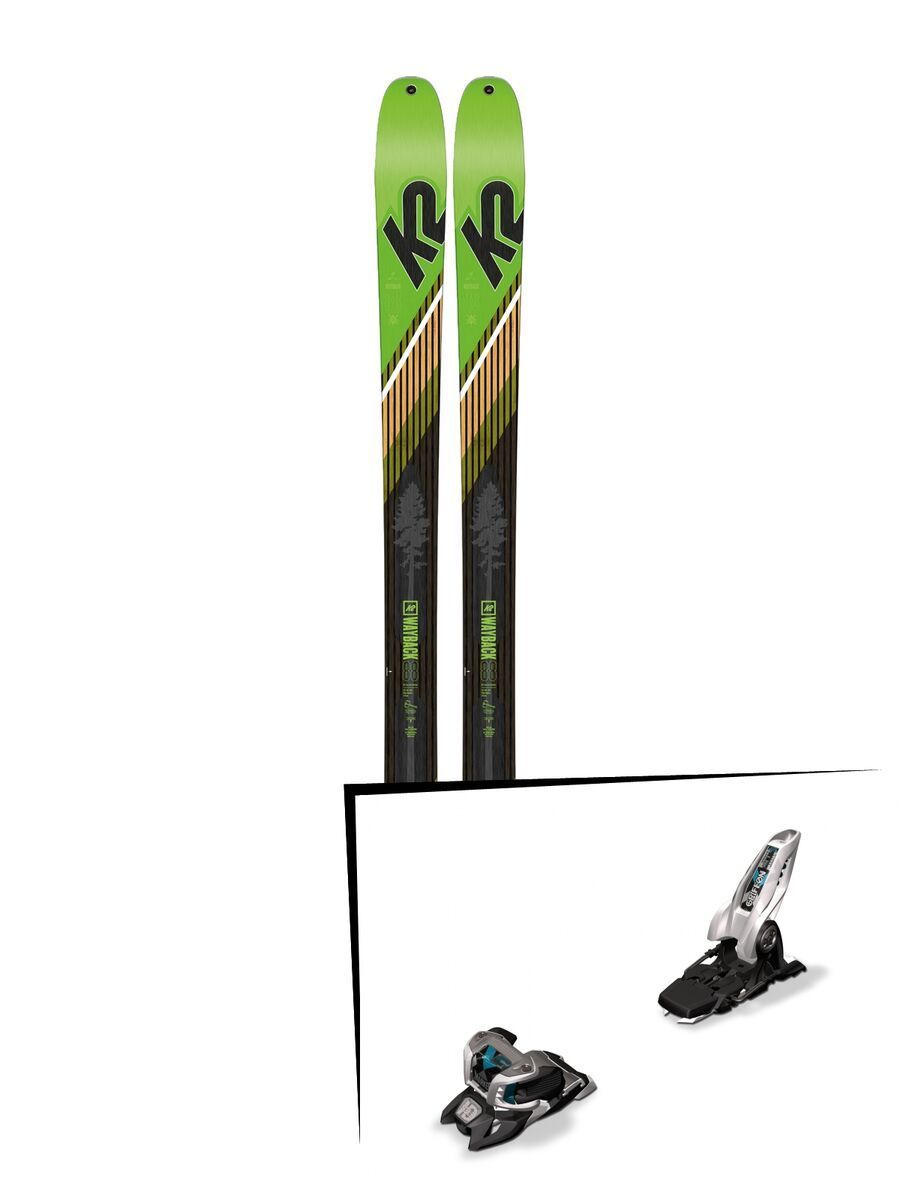 Set: K2 SKI Wayback 88 2019 + Marker Griffon 13 ID white - Bild 1