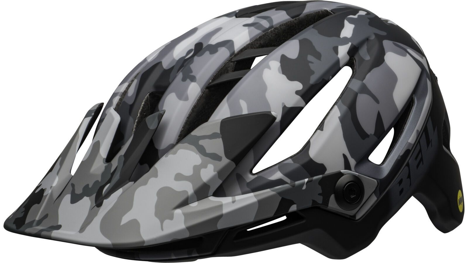 Bell Sixer MIPS, matte/gloss black camo - Bild 1