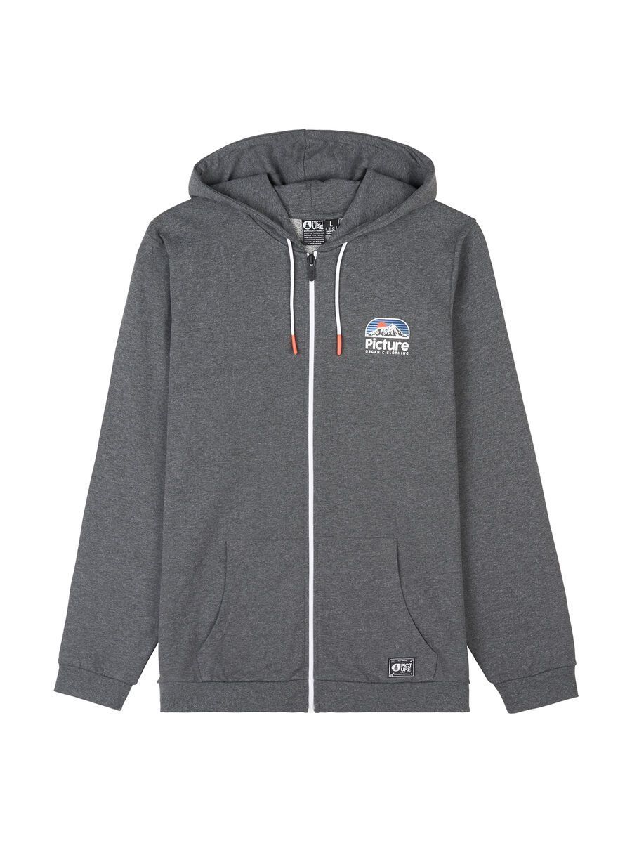 Picture Hamelton Zip Hoodie, dark grey melange - Bild 1