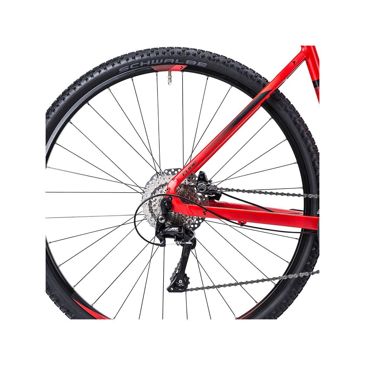 Cube Nature Pro Trapeze, red black - Bild 4