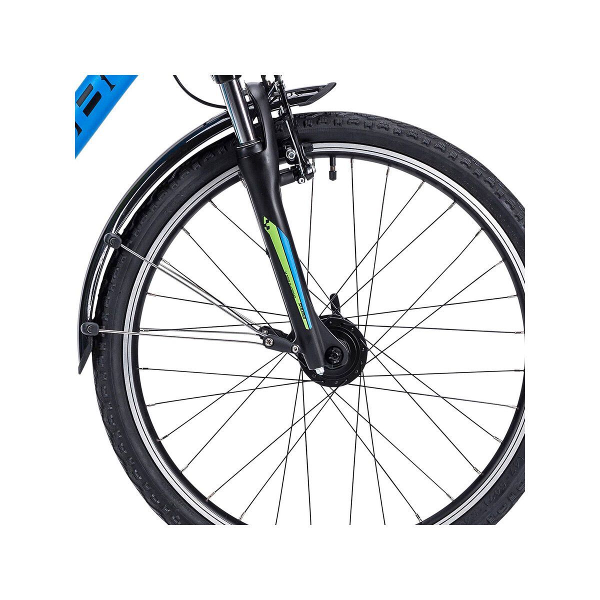 Cube Kid 240 Street, blue/black/green - Bild 2