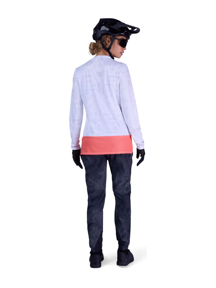 Fox Womans Ranger LS Jersey Lunar, white - Bild 7