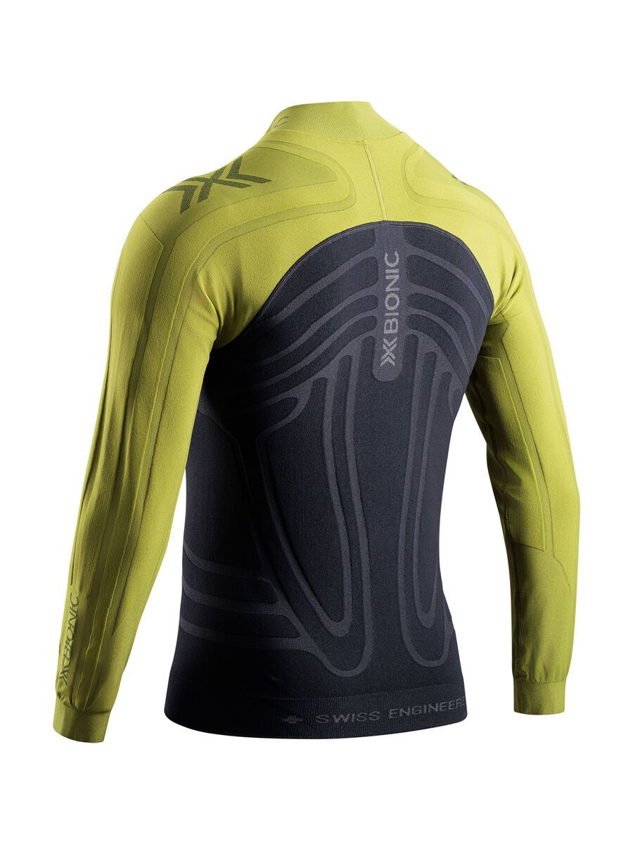 X-Bionic Heatloop Shirt LS Men, moss green/x black - Bild 2