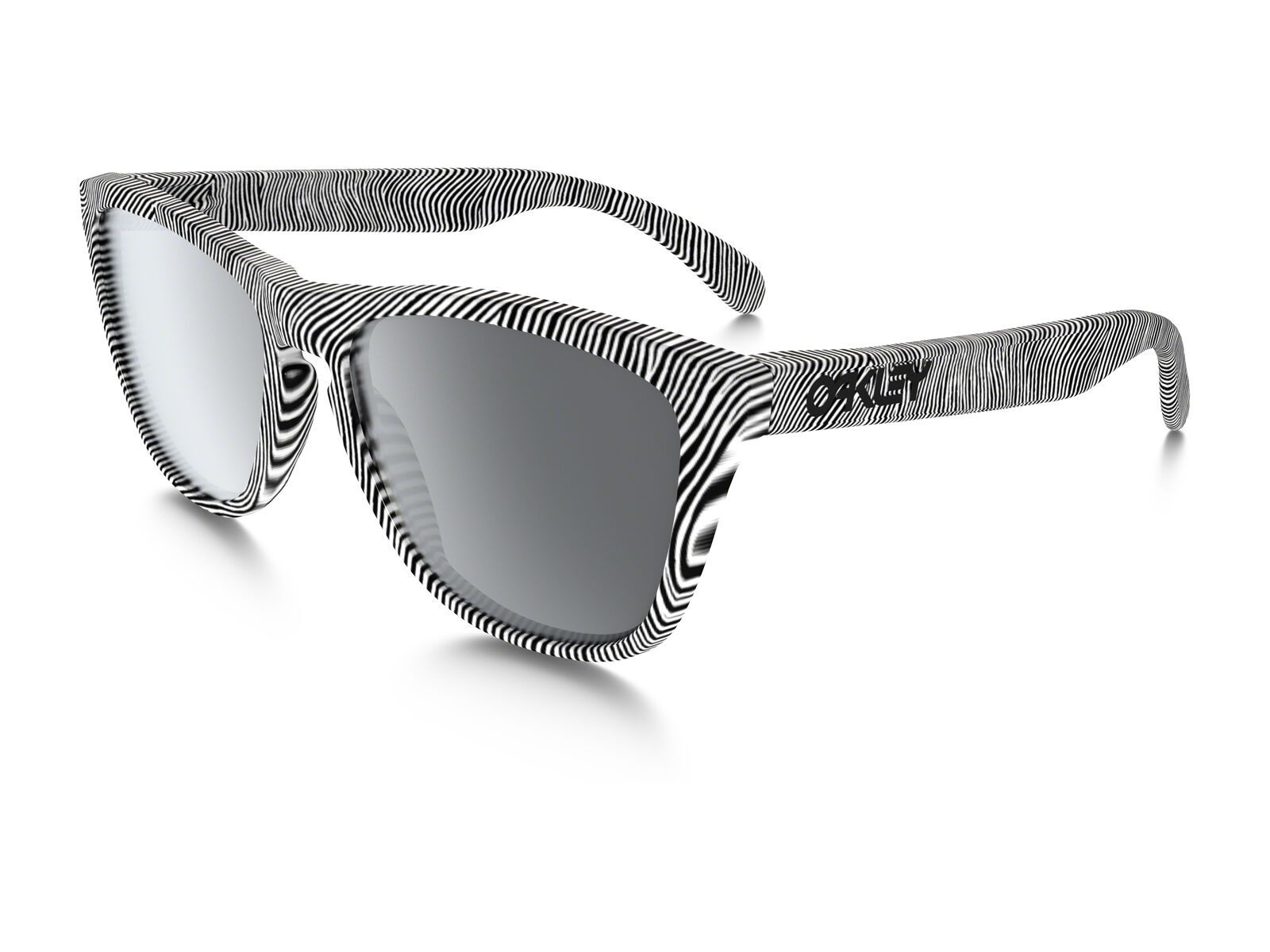 Oakley Frogskins Fingerprint, polished white/Lens: black iridium - Bild 1
