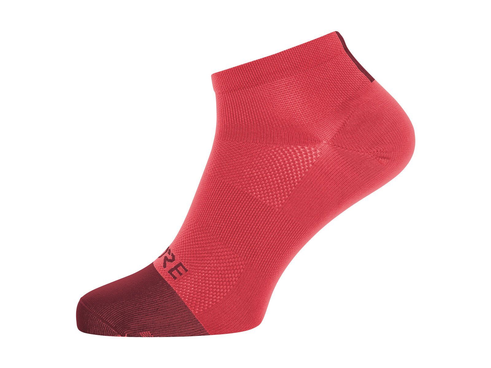 GOREWEAR M Light Socken Short, hibiscus pink/chestnut red - Bild 1