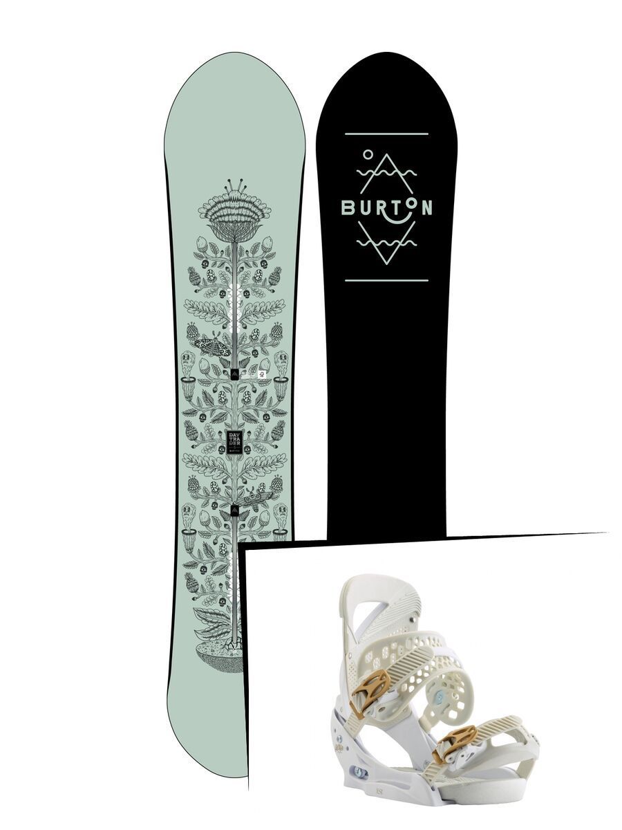 Set: Burton Day Trader 2019 +  Lexa EST (1931022S) - Bild 1