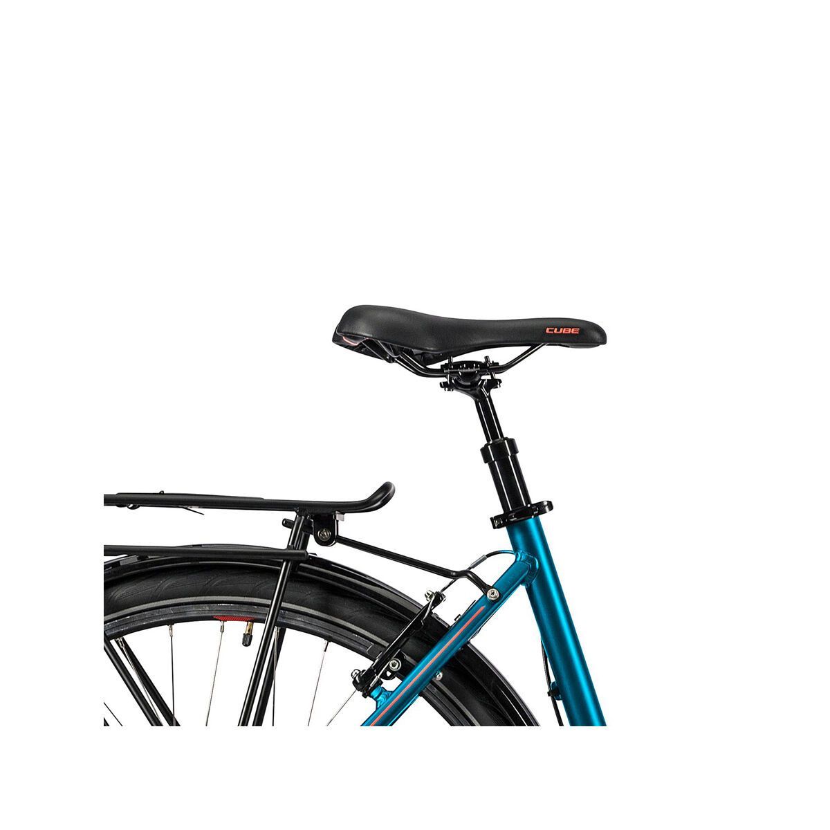 Cube Town Easy Entry, aqua petrol flashred - Bild 6