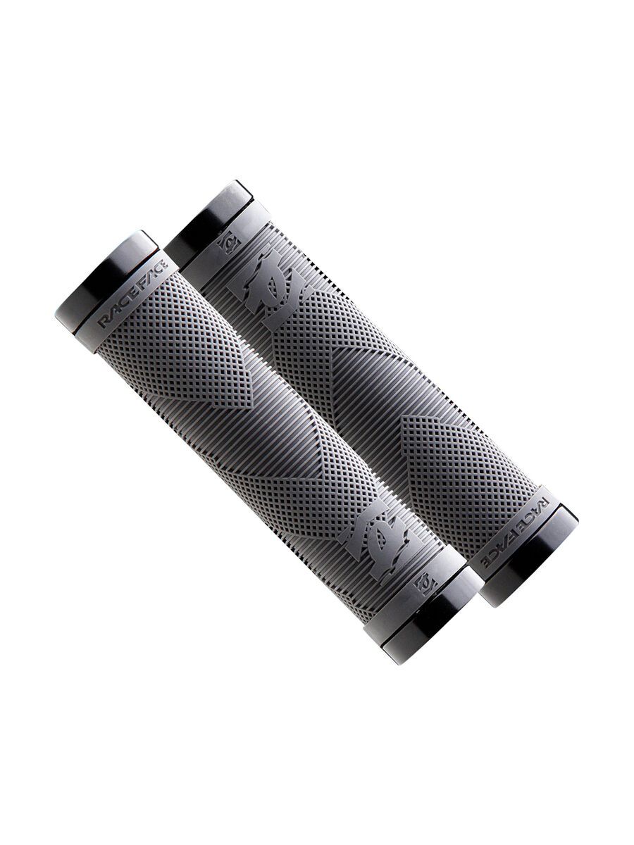 Race Face Sniper Lock-On Griffe, Doppelklemmung, grey - Bild 1
