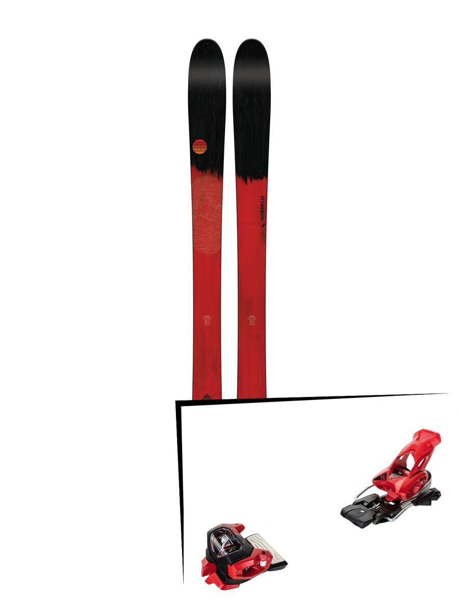 Set: Line Mordecai 2018 + Tyrolia Attack² 16 GW red - Bild 1