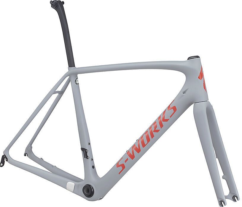 Specialized S-Works Tarmac Disc Frameset, cool gray/nordic red - Bild 1