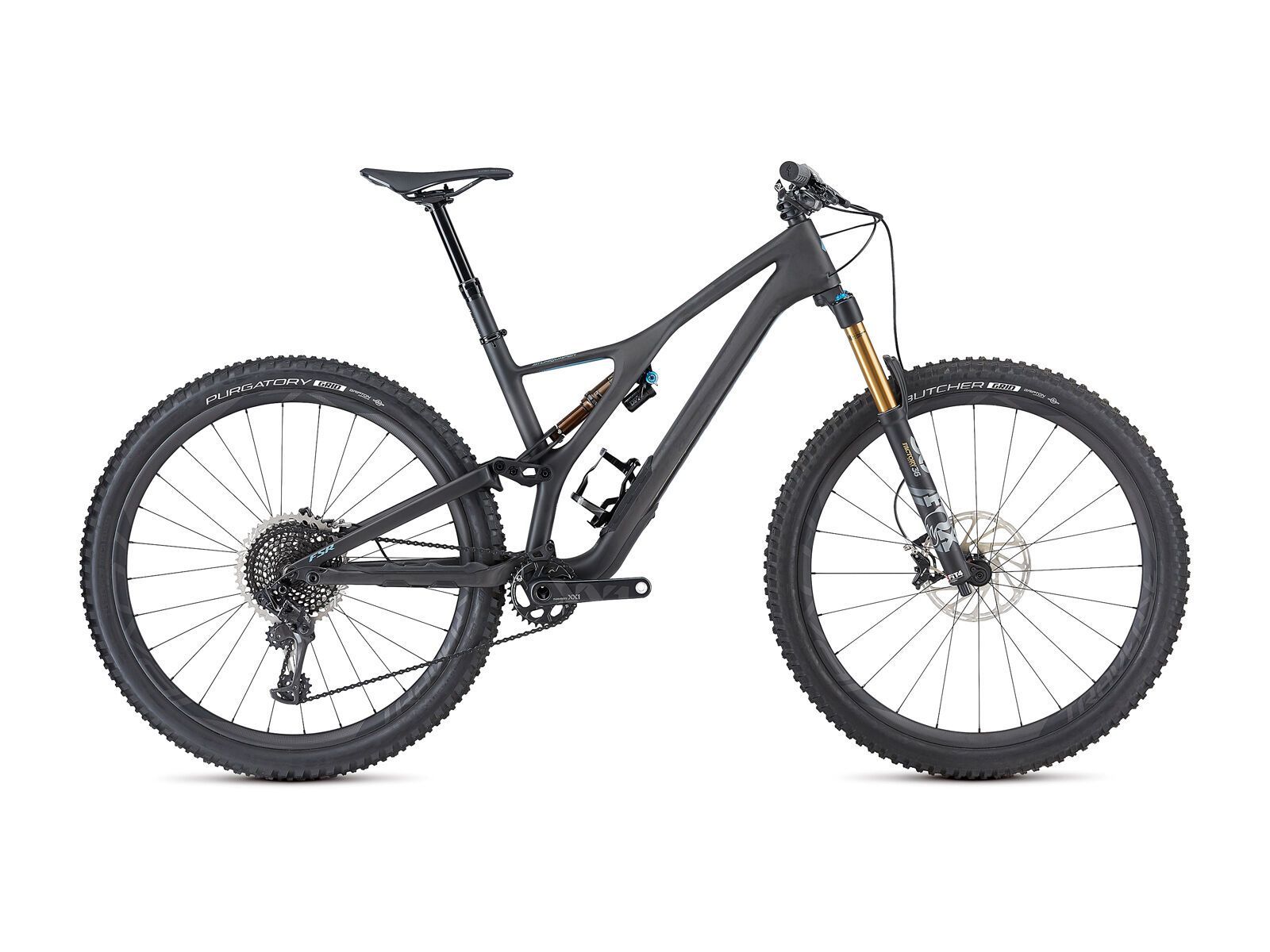 Specialized S-Works Stumpjumper 29, satin/carbon/storm grey - Bild 1