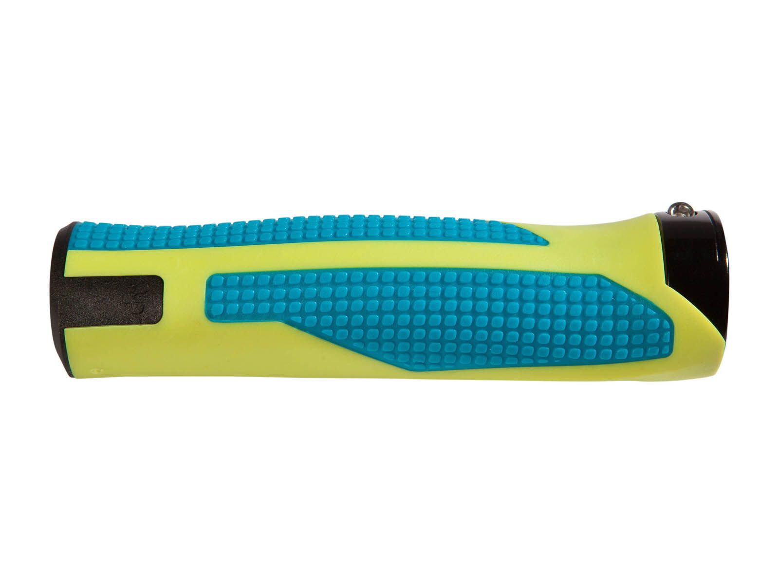 Cube Natural Fit Race Griffe, lime/blau - Bild 1