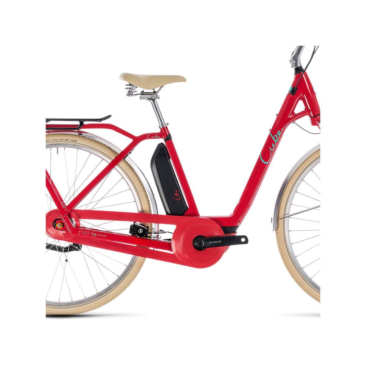 Cube Elly Cruise Hybrid 500, red´n´mint - Bild 4