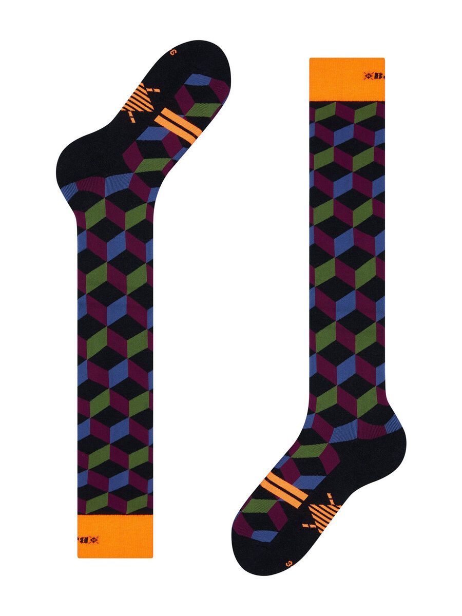 Falke Burlington Snow Fun Boy Kniestrümpfe, black - Bild 2