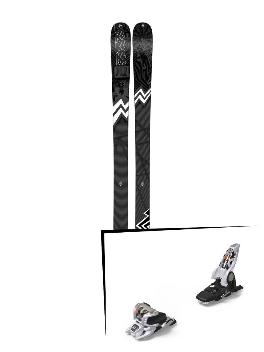 Set: K2 SKI Press 2019 + Marker Griffon 13 ID white - Bild 1
