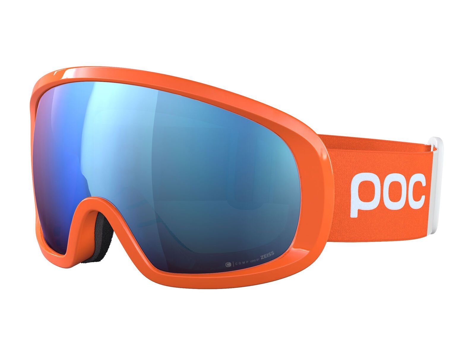POC Fovea Mid Clarity Comp + Spektris Blue, fluorescent orange - Bild 1