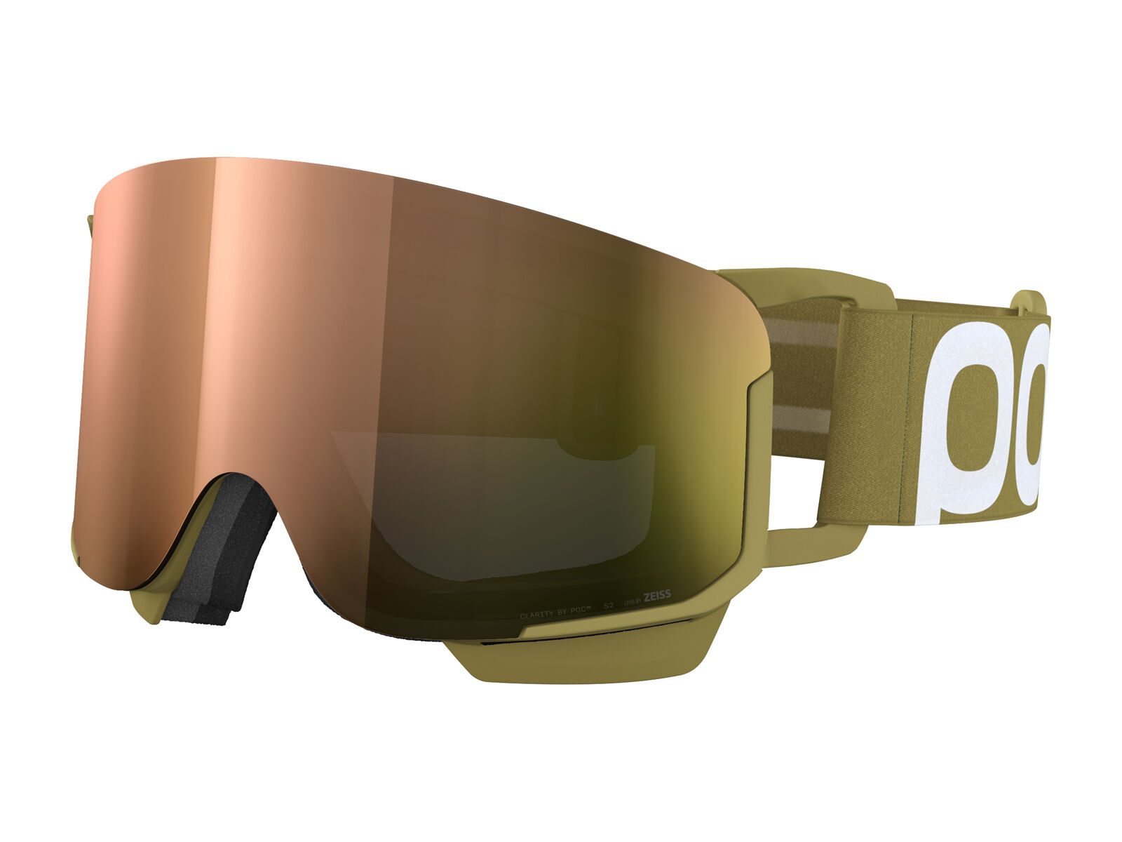 POC Nexal Mid, Clarity Int. Partly Sunny Rose Gold / olivine green - Bild 1