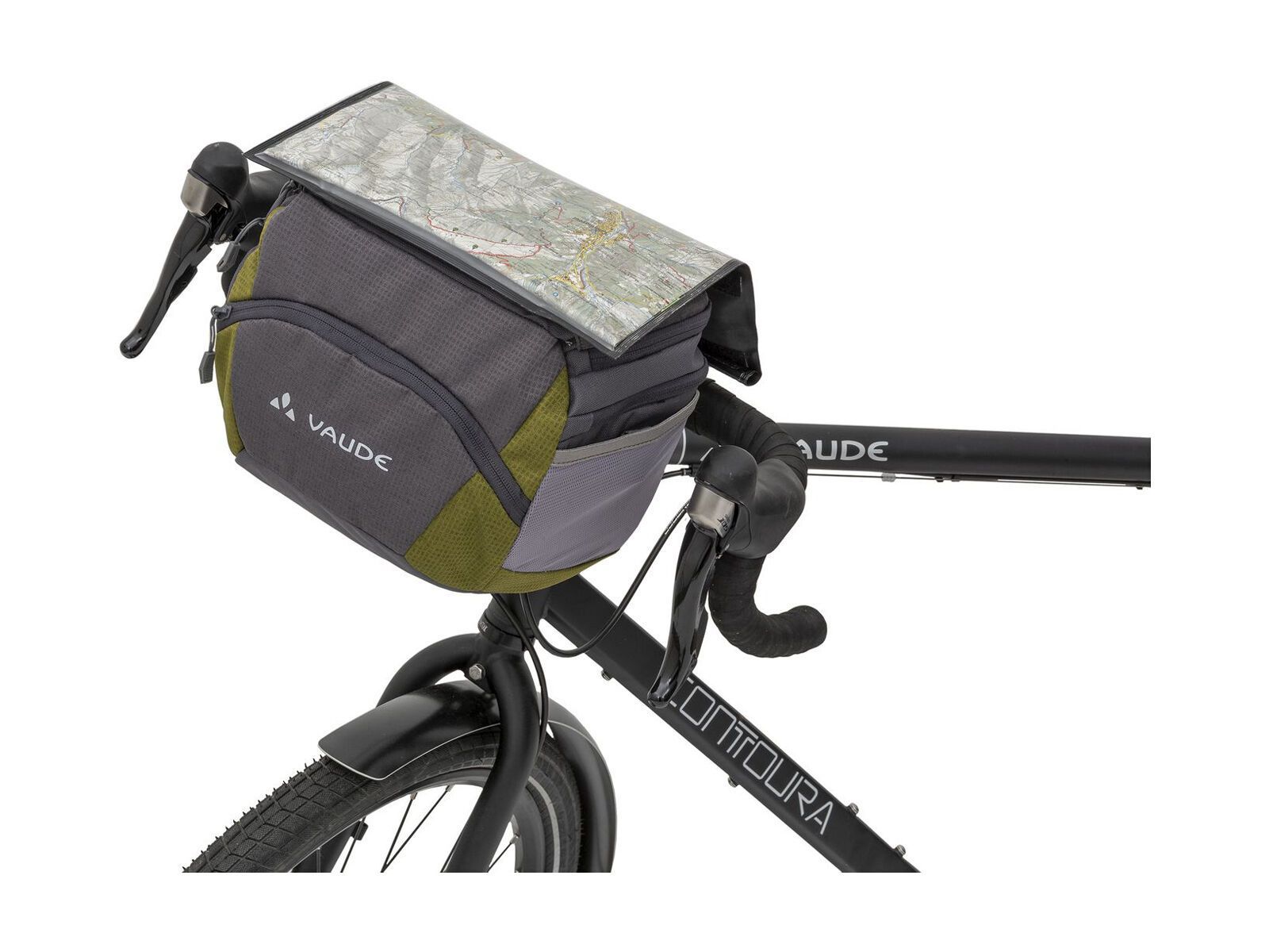 Vaude OnTour Box L (KLICKfix ready), iron/bamboo - Bild 4