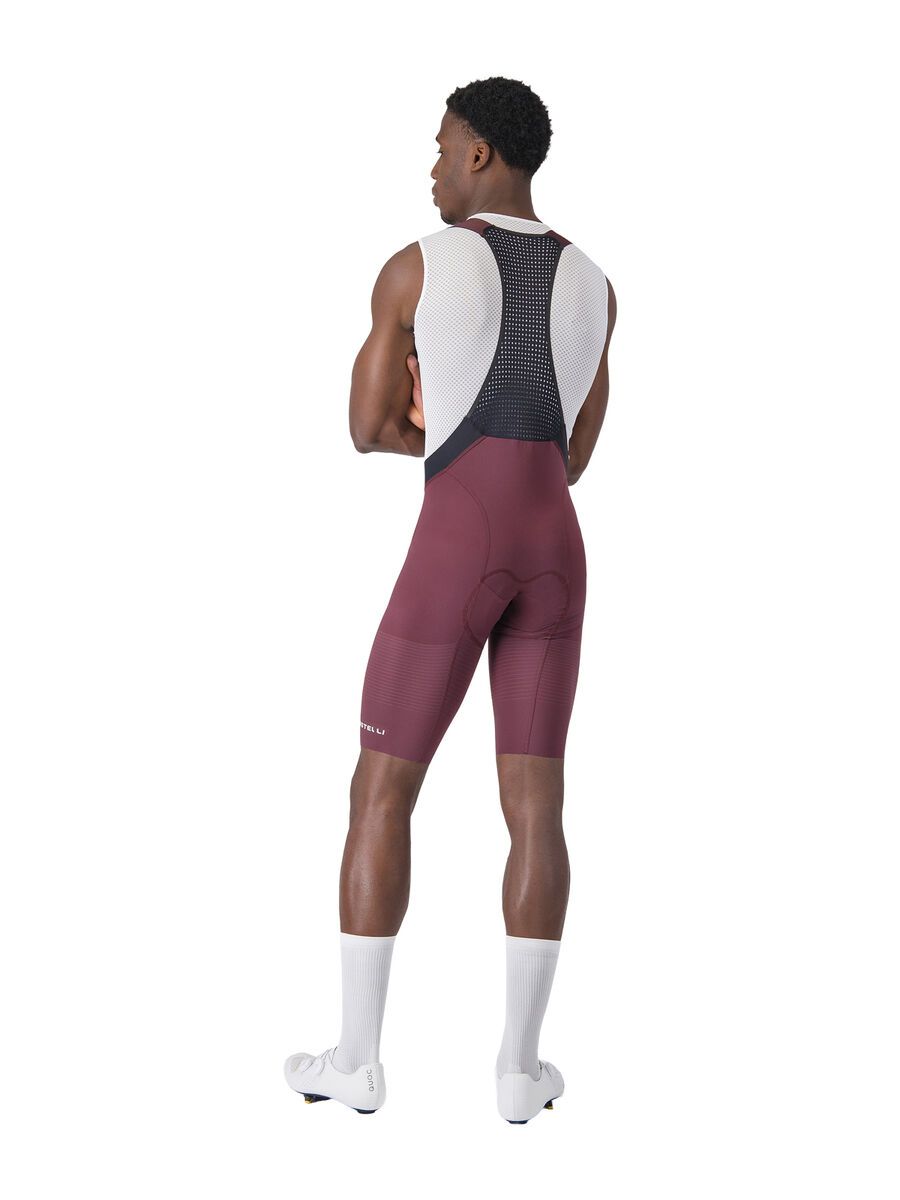 Castelli Premio Evo Bibshort, deep bordeaux/winter sky - Bild 8