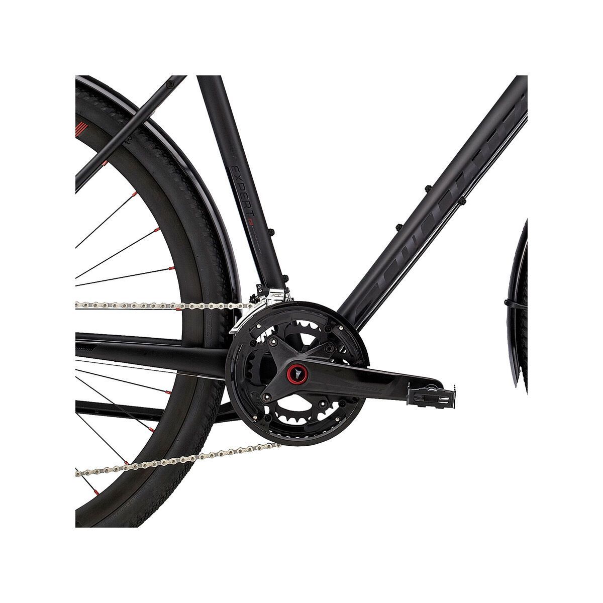 Specialized Crossover Expert Disc, satin black/gloss black/red - Bild 3