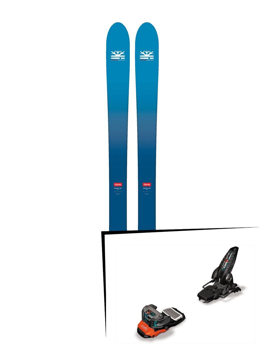 Set: DPS Skis Wailer F106 Foundation 2018 + Marker Lord S.P.14 - Bild 1