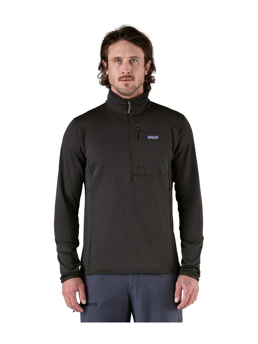 Patagonia Men's R1 Fleece Pullover, black - Bild 2