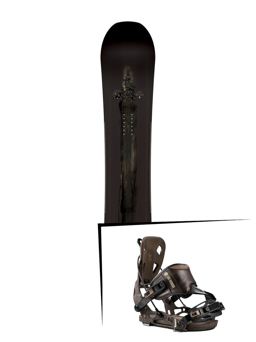 Set: K2 Joy Driver 2017 + Flow NX2-Redwood Hybrid (1718324S) - Bild 1