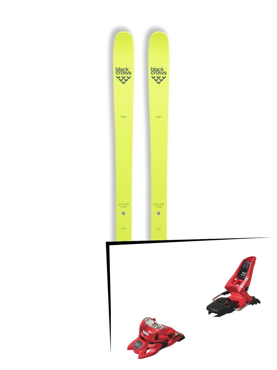 Set: Black Crows Orb Freebird 2019 + Marker Squire 11 ID red - Bild 1