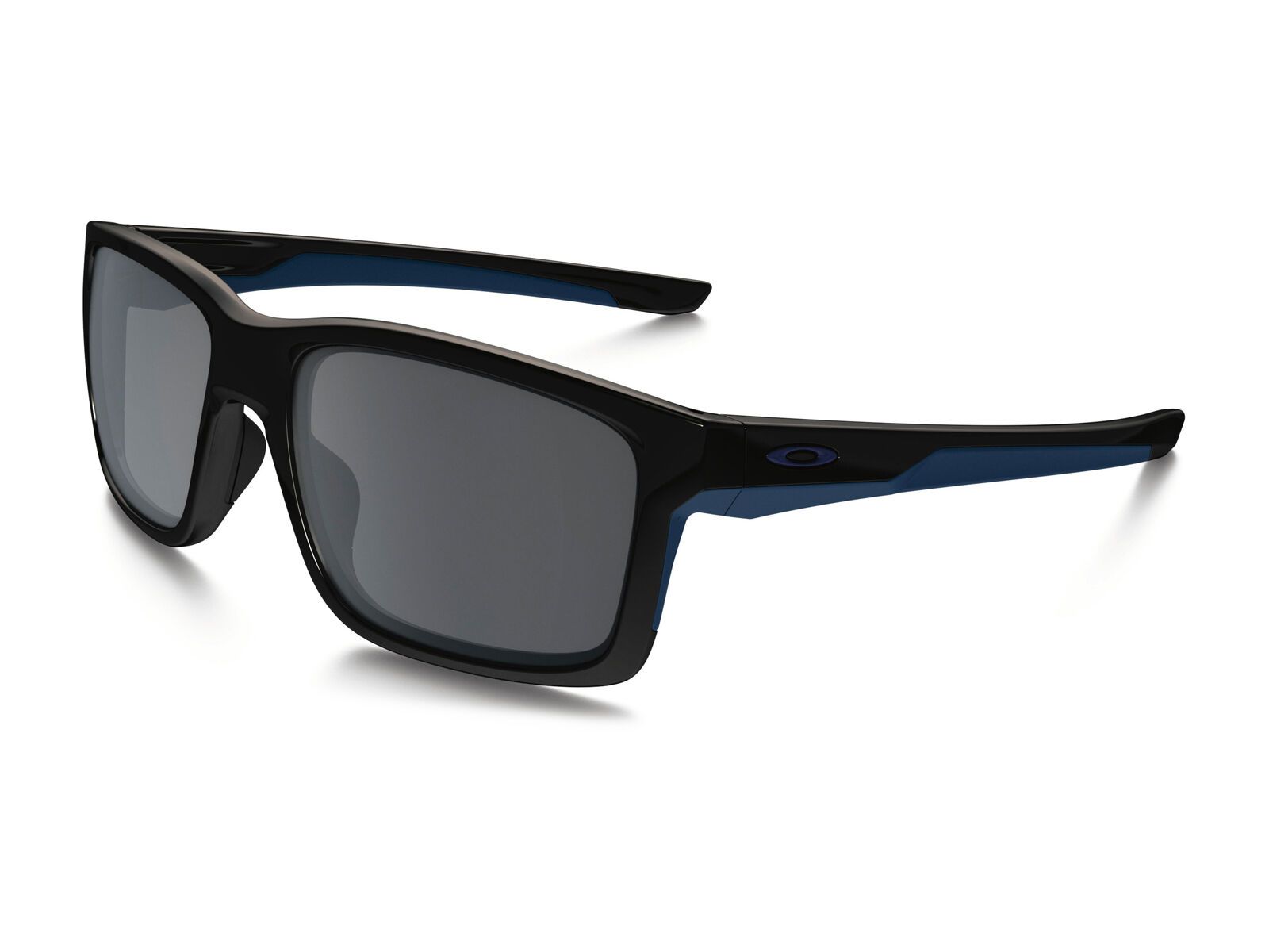 Oakley Mainlink, polished black/navy/Lens: black iridium - Bild 1