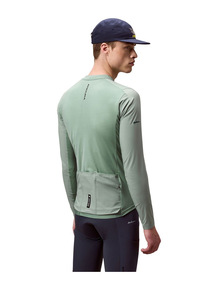Endura AllTrack Ride Langärmeliges Trikot, sage green - Bild 4