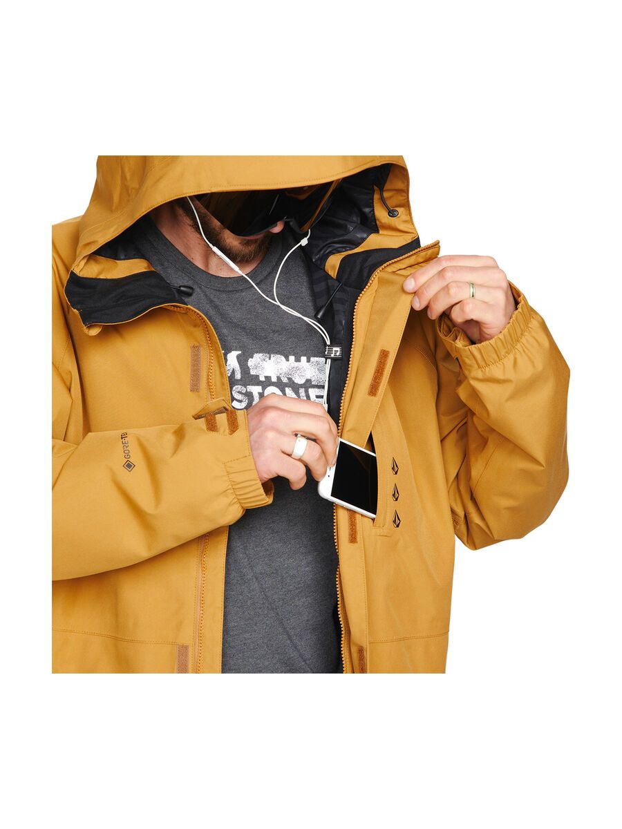 Volcom Dua Ins Gore Jacket, caramel - Bild 11