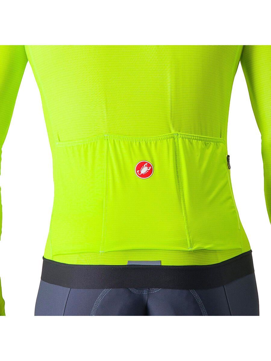 Castelli Espresso LS Jersey, electric lime/deep green - Bild 6