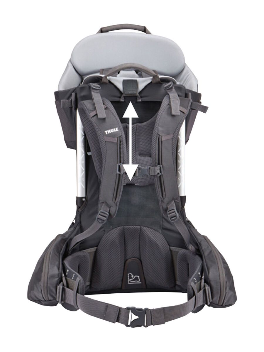Thule Sapling Kindertrage, dunkelgrau/slate - Bild 5