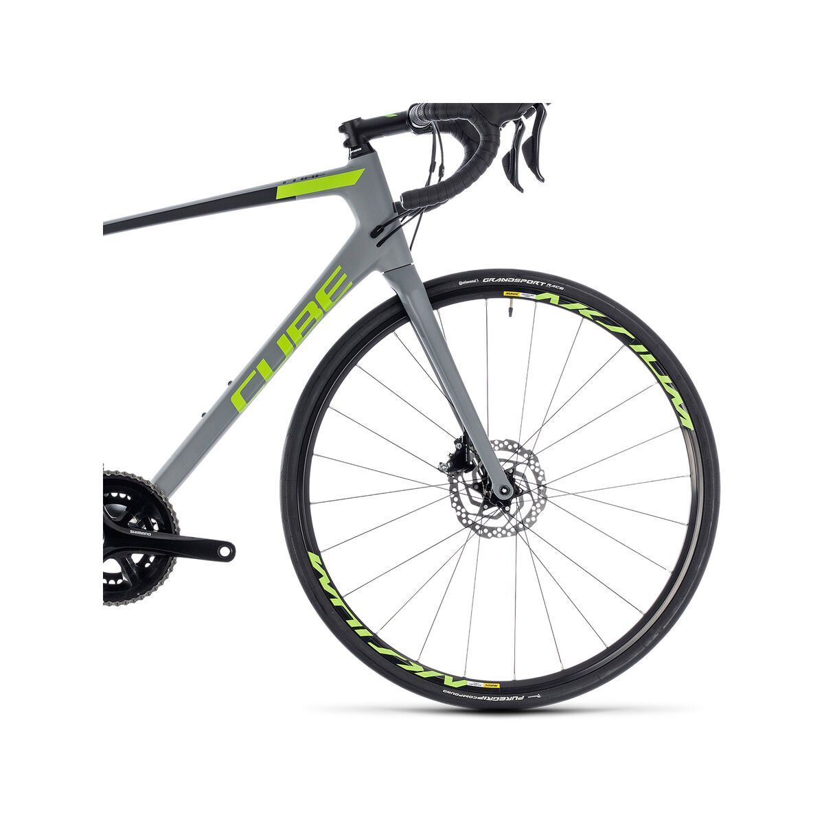 Cube Attain GTC Race Disc, grey´n´green - Bild 3