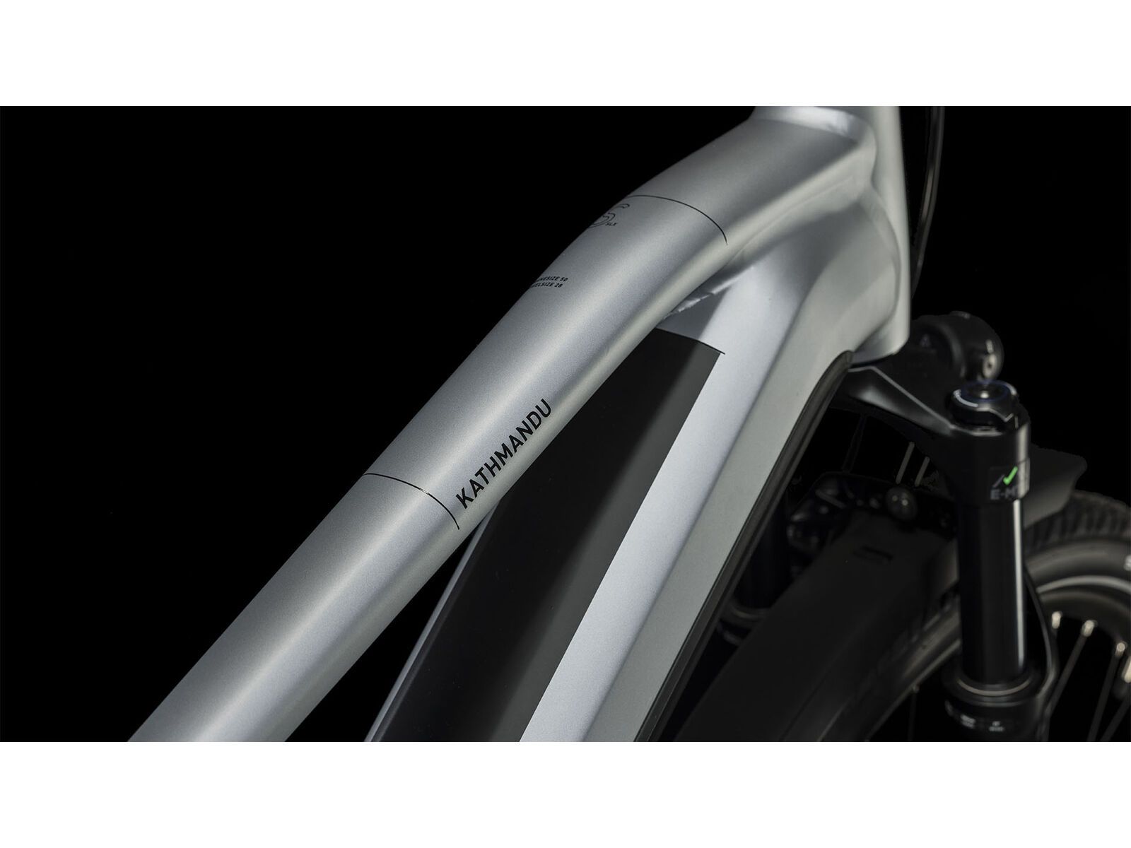 Cube Kathmandu Hybrid SLX 750 Trapeze, polarsilver´n´black - Bild 3