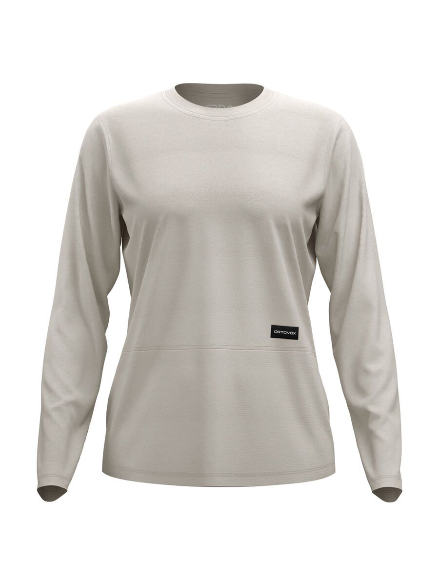 Ortovox 185 Merino Patch LS W, white tea - Bild 1