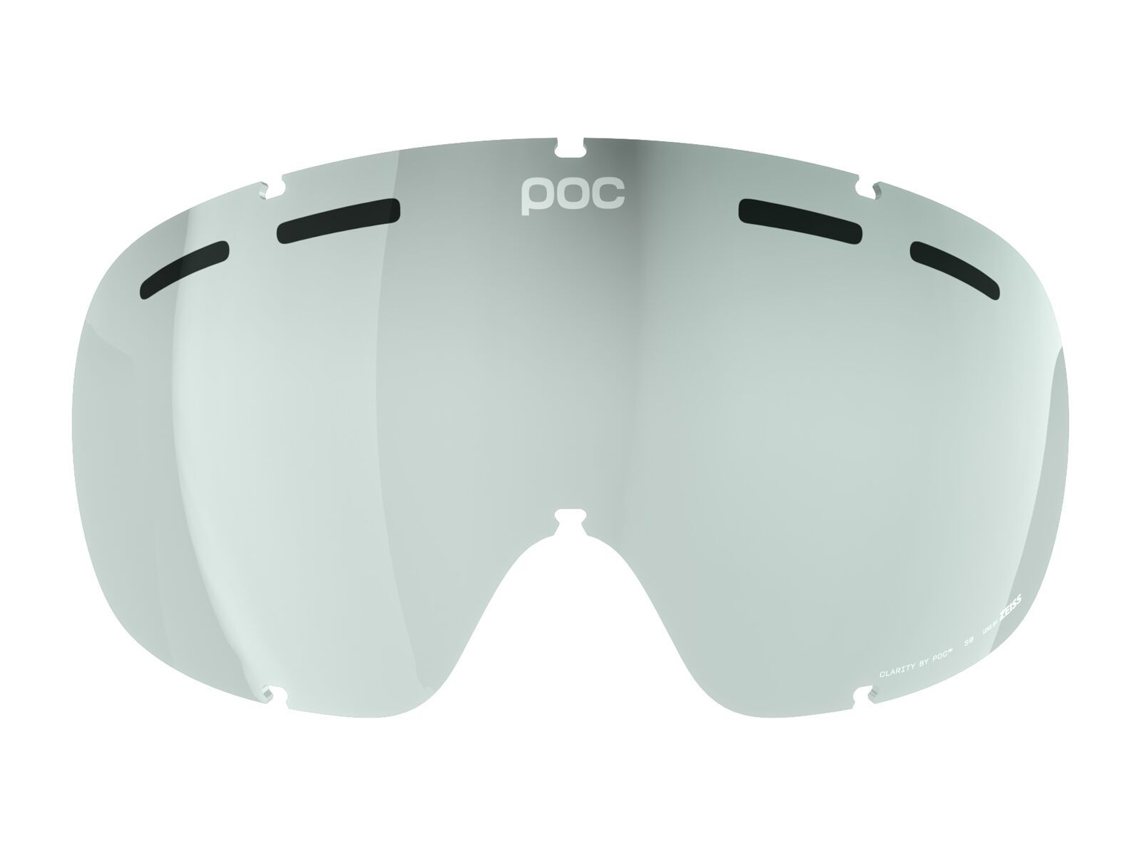 POC Fovea Mid/Fovea Mid Race Lens, Clear/No Mirror - Bild 1