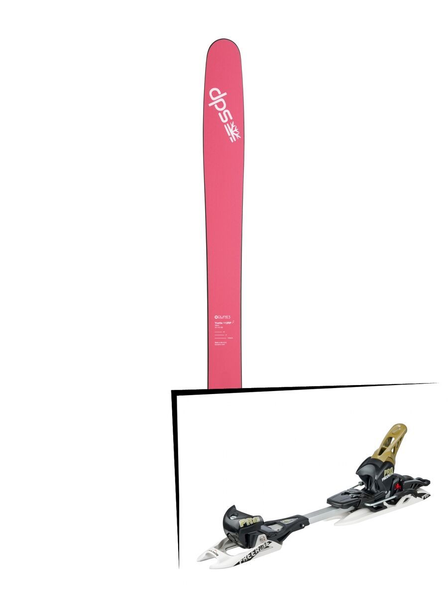 Set: DPS Skis Yvette 112 RP2 2017 + Fritschi Diamir Freeride Pro (1963303) - Bild 1