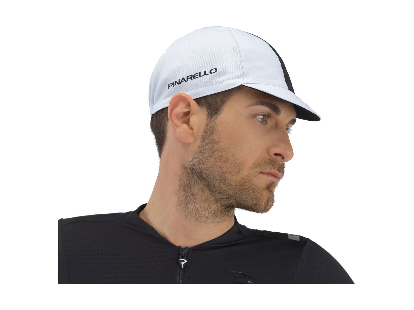 Pinarello Cycling Cap, white/black - Bild 3