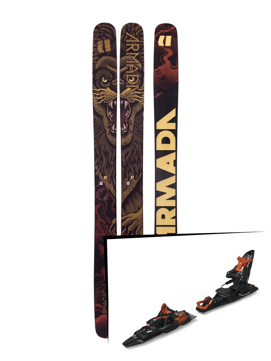Set: Armada Magic J 2019 + Marker Kingpin 13 Demo black/copper - Bild 1