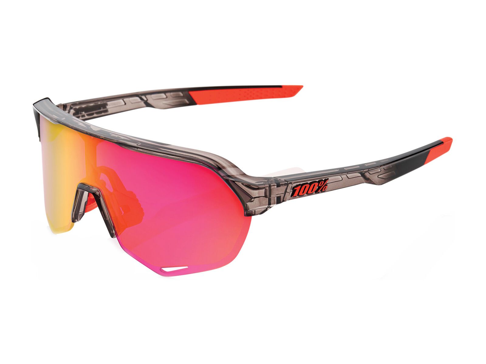 100% S2 inkl. WS, transl. crystal smoke/Lens: purple multilayer mirror - Bild 1