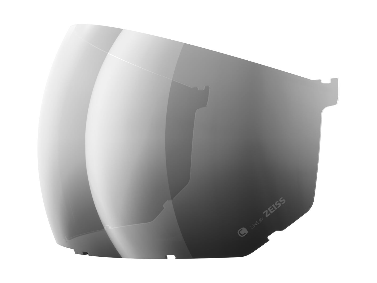 POC Levator Visor, Clarity Universal / Partly Sunny Silver - Bild 1