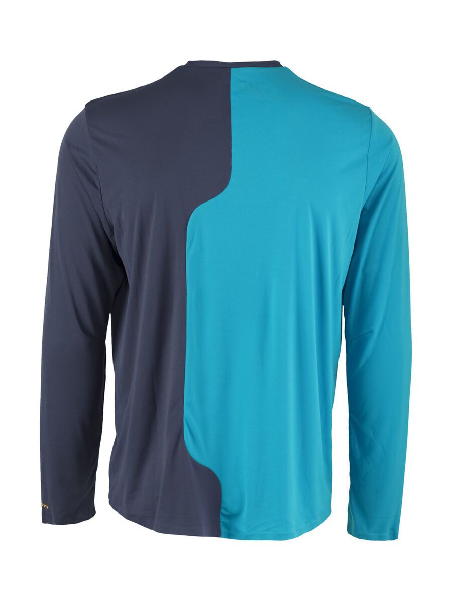 Scott Trail Tech l/sl Shirt, blue nights/hawaii blue - Bild 2