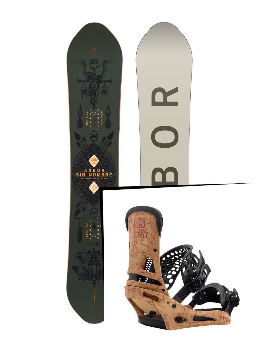 Set: Arbor Sin Nombre 2017 + Burton Malavita (1712852S) - Bild 1