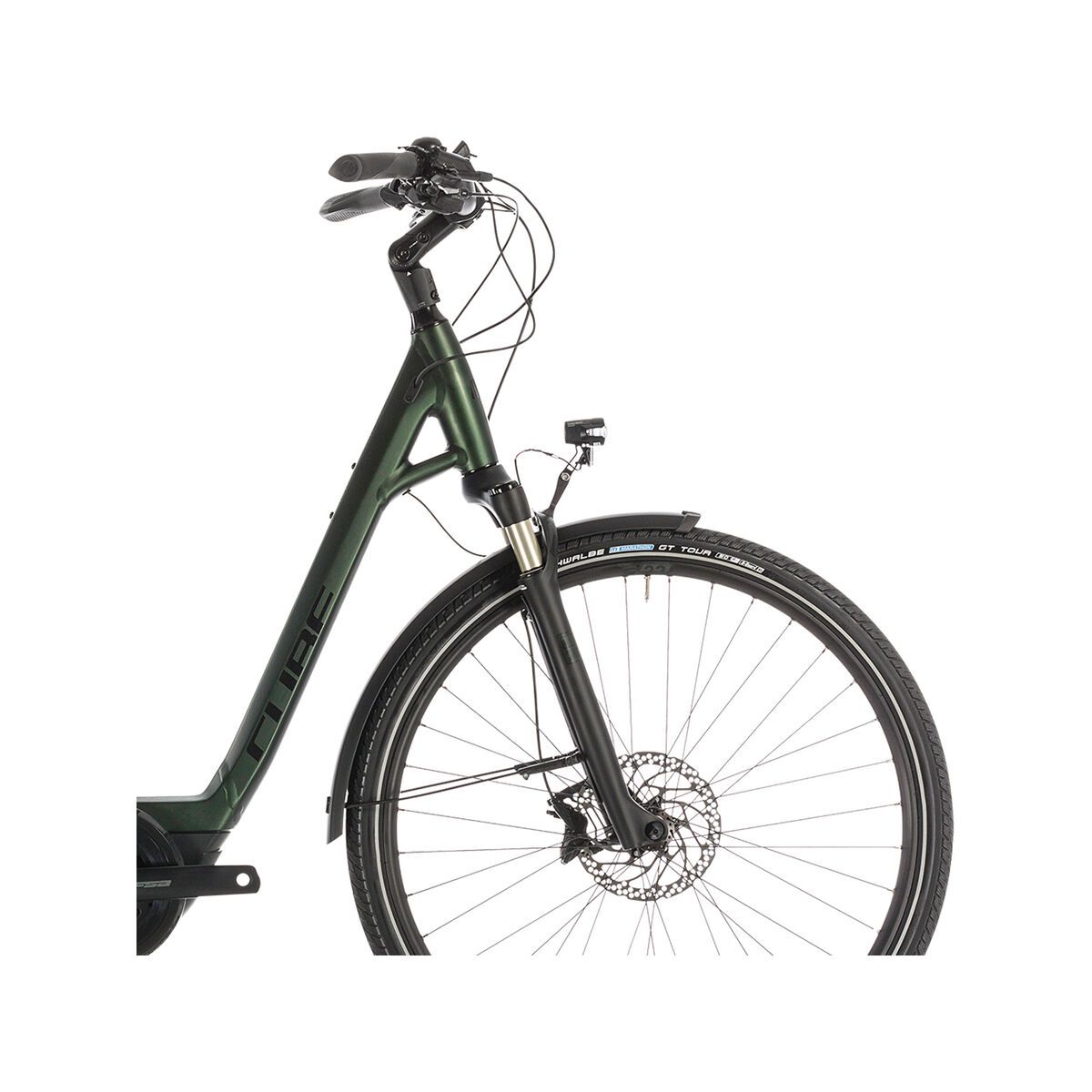 Cube Town Sport Hybrid EXC 500 Easy Entry, green´n´black - Bild 6