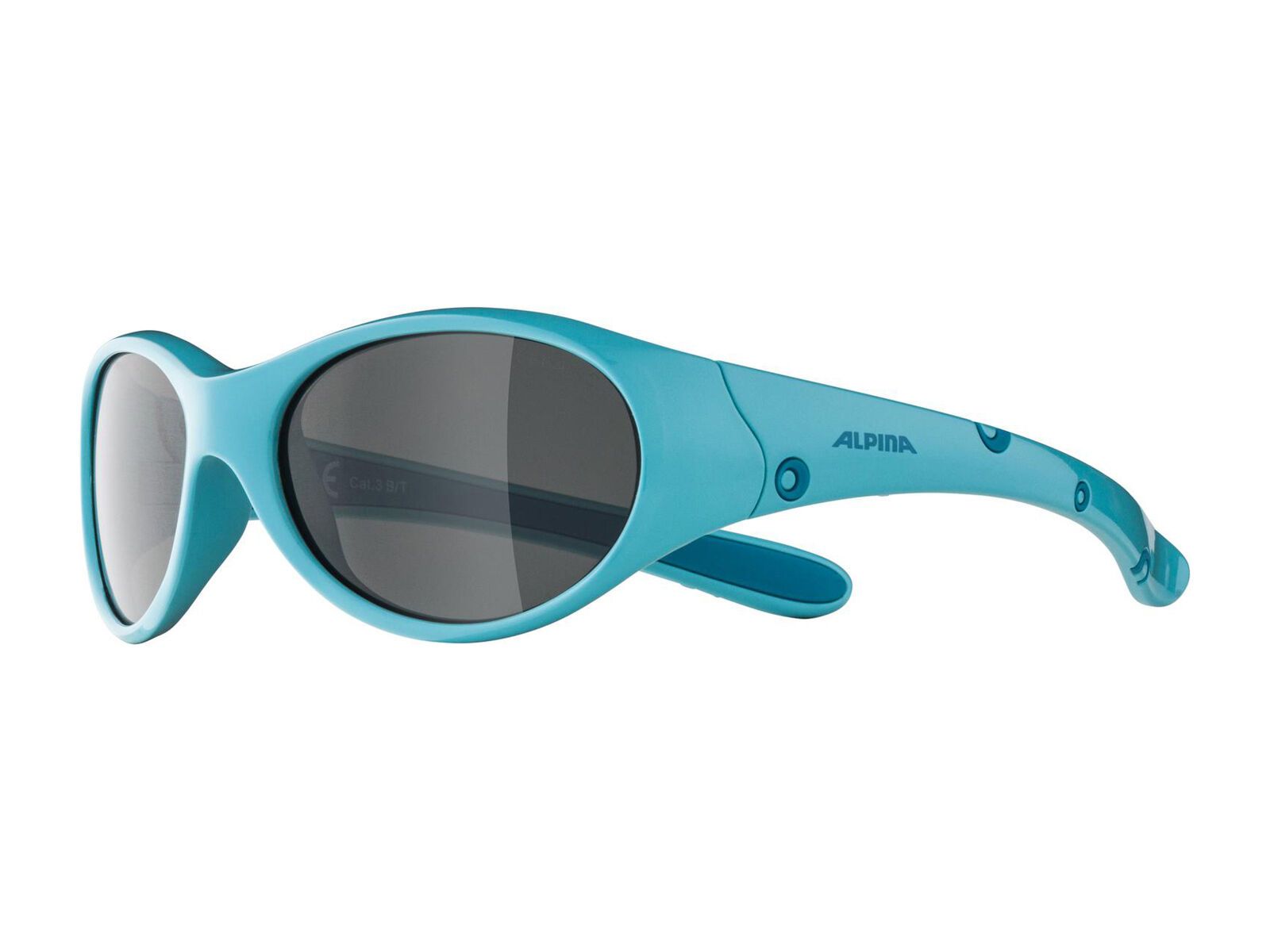 Alpina Flexxy Girl, Black / turquoise gloss - Bild 4