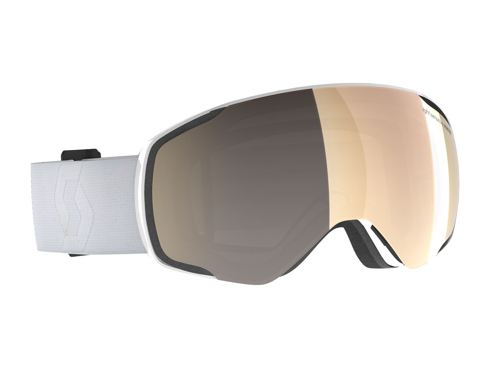 Scott Vapor, Light Sensitive Bronze Chrome / mineral white - Bild 1